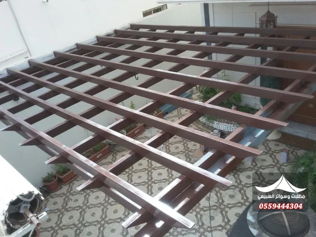 برجولة شبكية من الأعلى