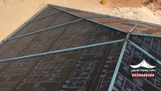 طبقات سقف قبل القرميد
